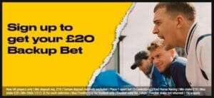 bwin Welcome Offer £20 Back Up Bet