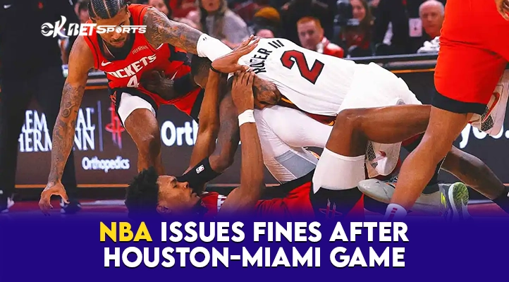 nba fines after houston vs miami game fight